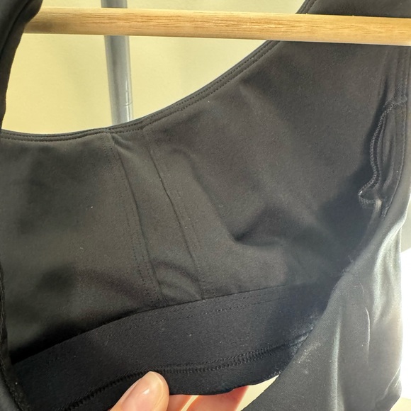 ALO Yoga Black Racerback Sports Bra - Picture 5 of 11